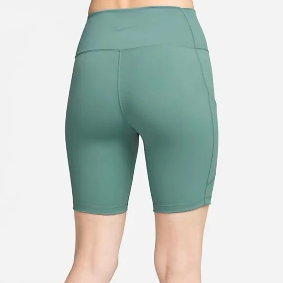 Nike One High Waisted Green Shorts Size XS NWT - Picture 8 of 8